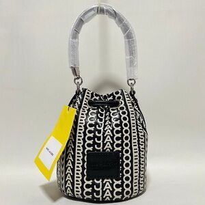 New Marc Jacobs logo mini bucket bag